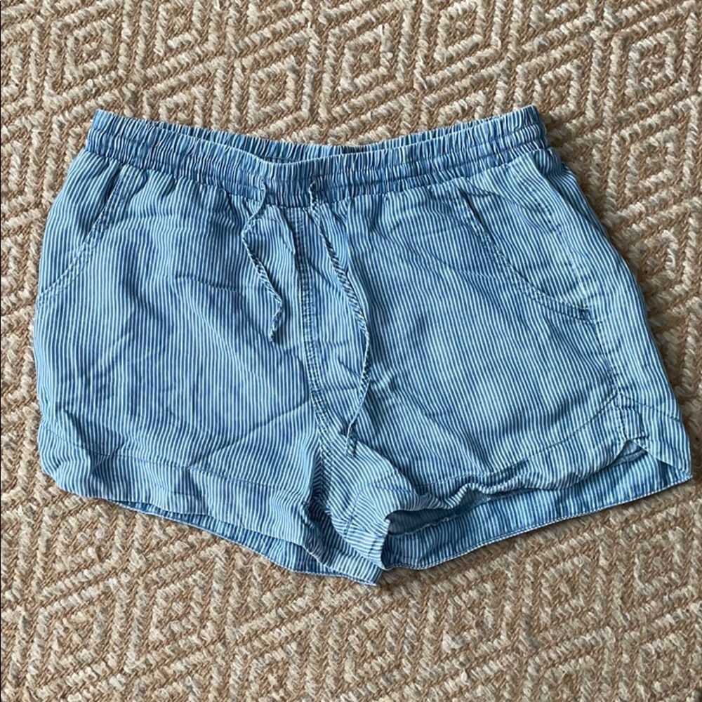Chambray Shorts